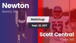 Matchup: Newton vs. Scott Central  2017