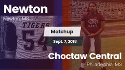 Matchup: Newton vs. Choctaw Central  2018