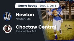 Recap: Newton  vs. Choctaw Central  2018