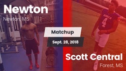 Matchup: Newton vs. Scott Central  2018