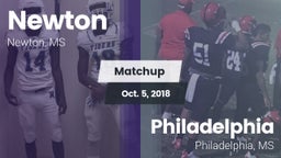 Matchup: Newton vs. Philadelphia  2018