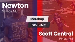 Matchup: Newton vs. Scott Central  2019