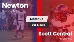 Matchup: Newton vs. Scott Central  2020
