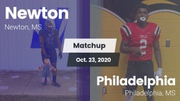 Matchup: Newton vs. Philadelphia  2020