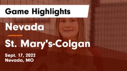Nevada  vs St. Mary's-Colgan  Game Highlights - Sept. 17, 2022
