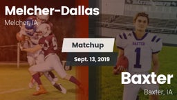 Matchup: Melcher-Dallas vs. Baxter  2019