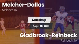 Matchup: Melcher-Dallas vs. Gladbrook-Reinbeck  2019