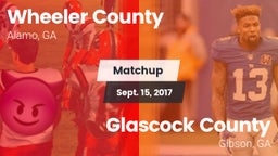 Matchup: Wheeler County vs. Glascock County  2017