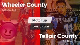 Matchup: Wheeler County vs. Telfair County  2018