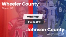 Matchup: Wheeler County vs. Johnson County  2018