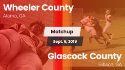 Matchup: Wheeler County vs. Glascock County  2019