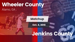 Matchup: Wheeler County vs. Jenkins County  2019