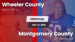 Matchup: Wheeler County vs. Montgomery County  2019