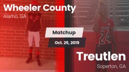 Matchup: Wheeler County vs. Treutlen  2019