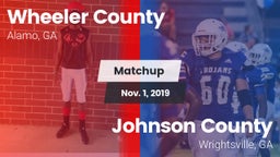 Matchup: Wheeler County vs. Johnson County  2019