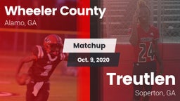 Matchup: Wheeler County vs. Treutlen  2020