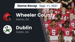 Recap: Wheeler County  vs. Dublin  2021