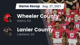Recap: Wheeler County  vs. Lanier County  2021