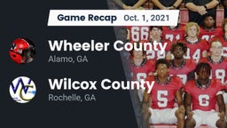 Recap: Wheeler County  vs. Wilcox County  2021
