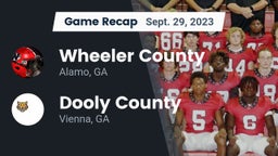 Recap: Wheeler County  vs. Dooly County  2023