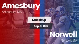 Matchup: Amesbury vs. Norwell  2017