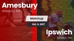 Matchup: Amesbury vs. Ipswich  2017