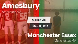 Matchup: Amesbury vs. Manchester Essex  2017