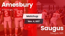Matchup: Amesbury vs. Saugus  2017