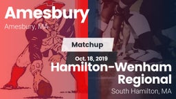 Matchup: Amesbury vs. Hamilton-Wenham Regional  2019