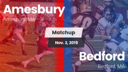 Matchup: Amesbury vs. Bedford  2019