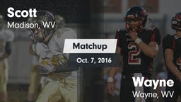 Matchup: Scott vs. Wayne  2016