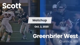 Matchup: Scott vs. Greenbrier West  2020
