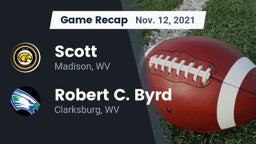 Recap: Scott  vs. Robert C. Byrd  2021