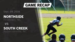 Recap: Northside  vs. South Creek  2016