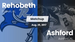 Matchup: Rehobeth vs. Ashford  2017