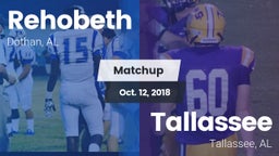 Matchup: Rehobeth vs. Tallassee  2018