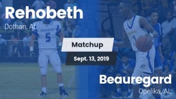Matchup: Rehobeth vs. Beauregard  2019
