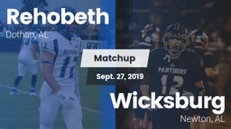 Matchup: Rehobeth vs. Wicksburg  2019