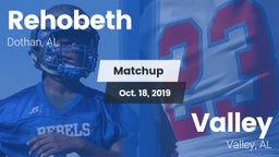 Matchup: Rehobeth vs. Valley  2019