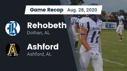 Recap: Rehobeth  vs. Ashford  2020