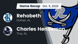 Recap: Rehobeth  vs. Charles Henderson  2020