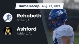 Recap: Rehobeth  vs. Ashford  2021