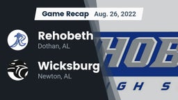 Recap: Rehobeth  vs. Wicksburg  2022