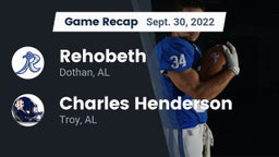 Recap: Rehobeth  vs. Charles Henderson  2022