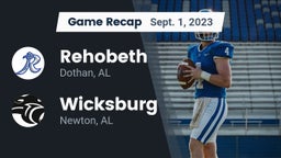 Recap: Rehobeth  vs. Wicksburg  2023