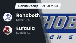 Recap: Rehobeth  vs. Eufaula  2023