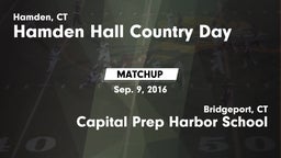 Matchup: Hamden Hall Country  vs. Capital Prep Harbor School 2016