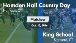 Matchup: Hamden Hall Country  vs. King School 2016