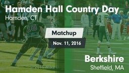 Matchup: Hamden Hall Country  vs. Berkshire  2016