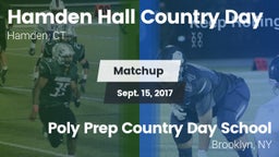 Matchup: Hamden Hall Country  vs. Poly Prep Country Day School 2017